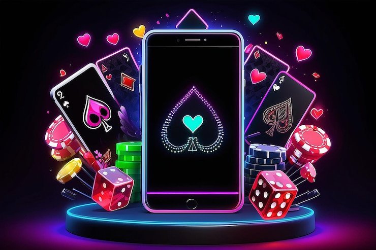 Card shoe and dealer position at rgo365 Lightning Baccarat table